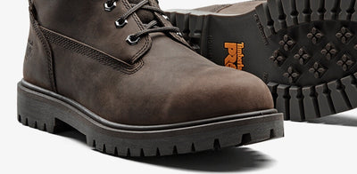 bruine-werkschoenen