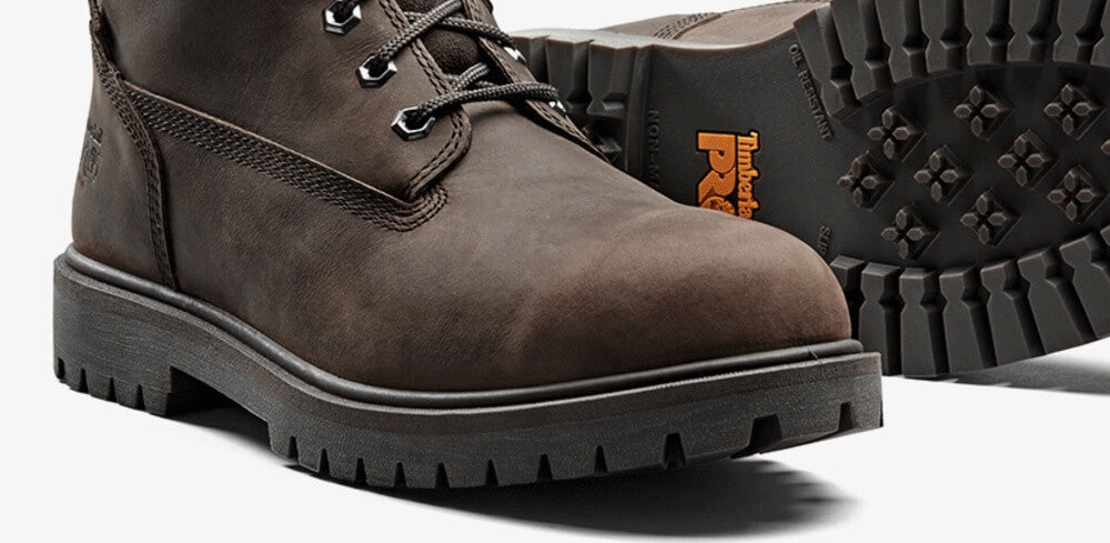 bruine-werkschoenen