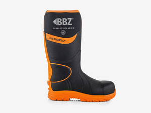 Buckbootz BBZ8000BKOR Neopreen Laars Zwart/Oranje S5