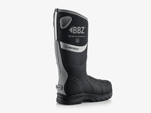 Buckbootz BBZ9000BK Neopreen Laars Zwart S5S