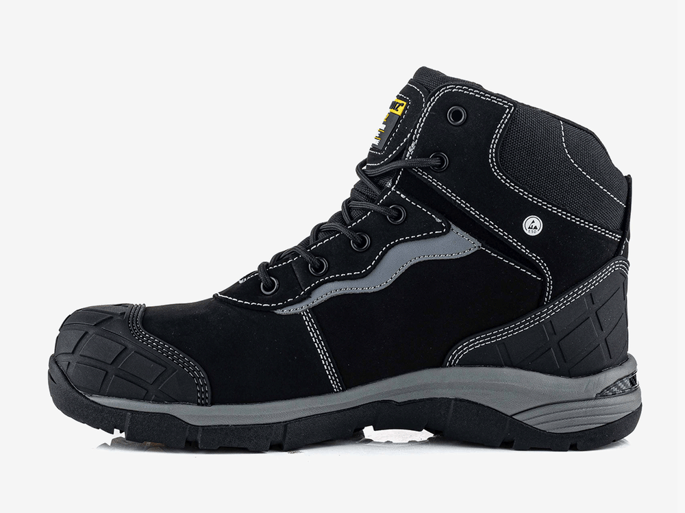 Buckbootz BLITZBK Tradez Middelhoog Zwart S3