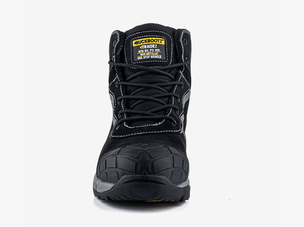 Buckbootz BLITZBK Tradez Middelhoog Zwart S3