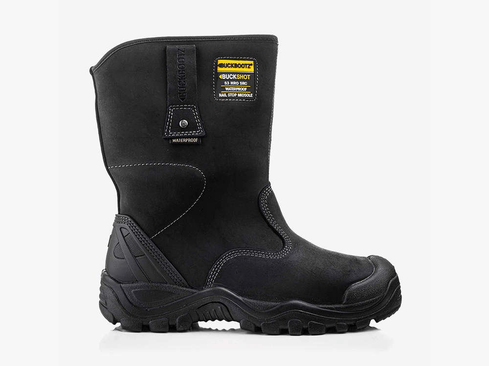 Buckbootz BSH010BK Buckshot Laars Zwart S3