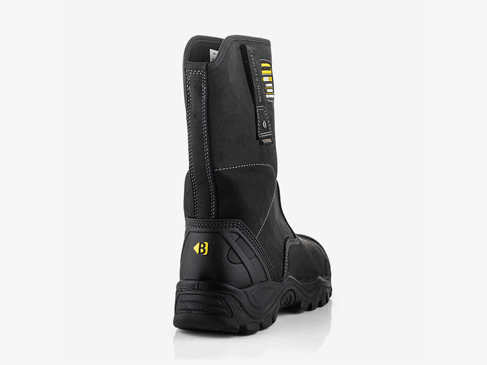 Buckbootz BSH010BK Buckshot Laars Zwart S3