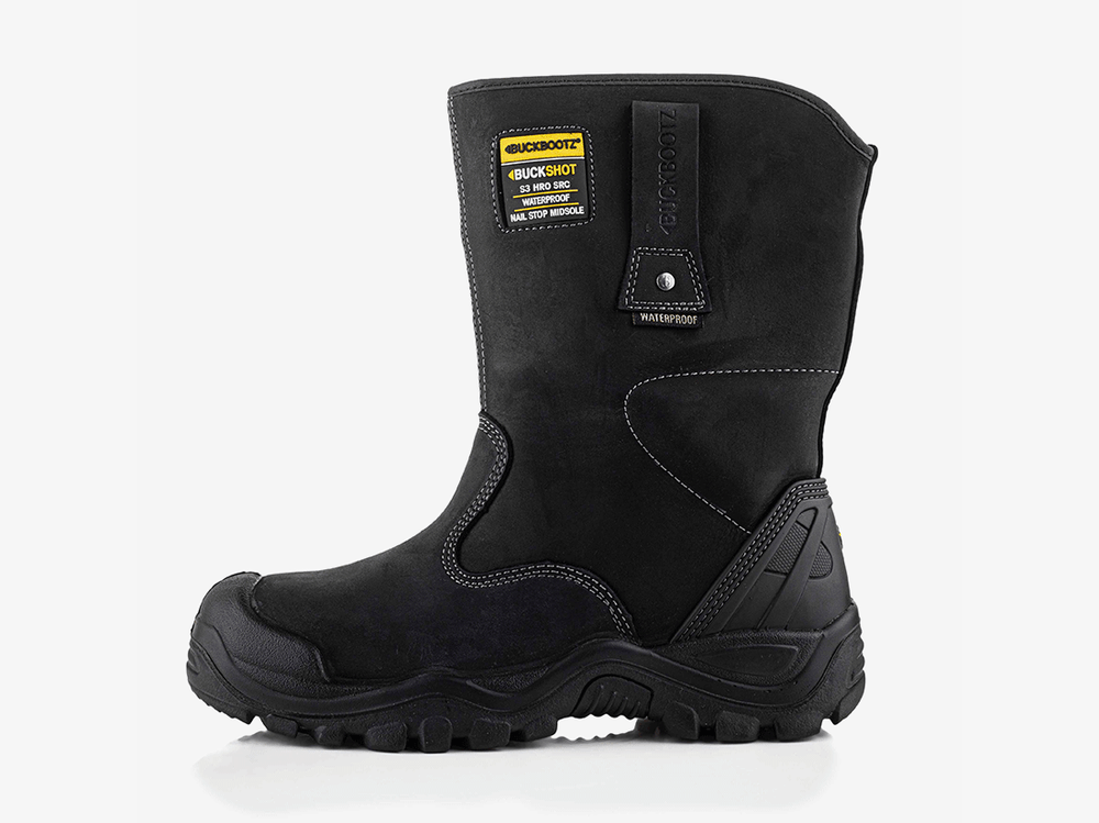Buckbootz BSH010BK Buckshot Laars Zwart S3