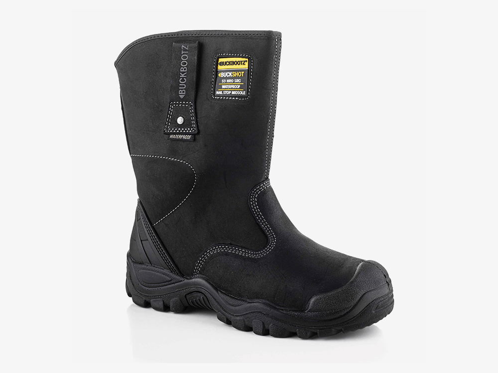 Buckbootz BSH010BK Buckshot Laars Zwart S3