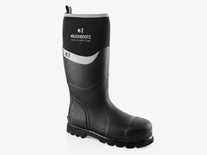 Buckbootz BBZ6000BK Neopreen Laars Zwart S5