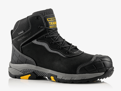 Buckbootz BLITZBK Tradez Middelhoog Zwart S3