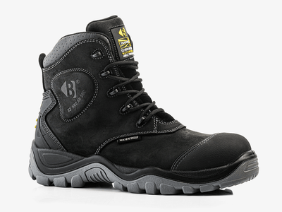 Buckbootz BSH012BK Buckshot Hoog Zwart Enkelbescherming S3