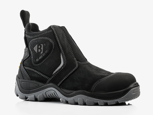 Buckbootz BSH014BK Buckshot Instapper Zwart Enkelbescherming S3