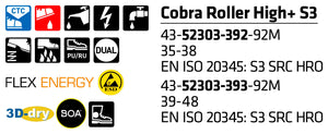 Sievi Cobra Roller High+ S3