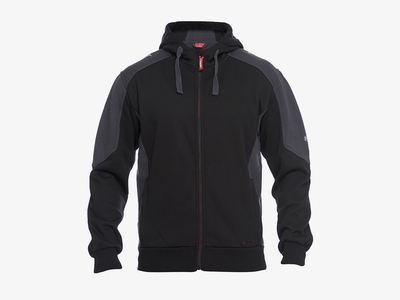 Engel Galaxy Hoodie Met Capuchon 8820-233 Zwart/Antraciet