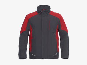 Engel Galaxy Softshell Jack 8810-229 Antraciet/Rood