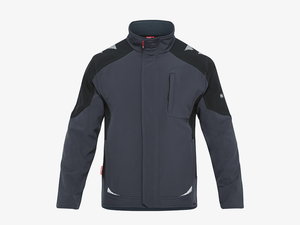 Engel Galaxy Softshell Jack 8810-229 Antraciet/Zwart