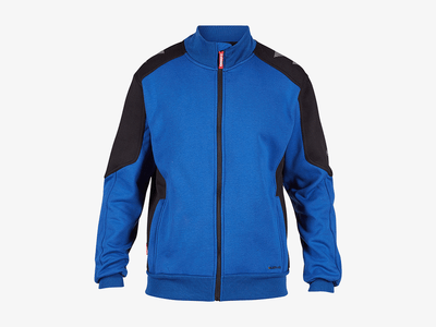 Engel Galaxy Sweat Cardigan Met Kraag 8830-233 Blauw/Zwart