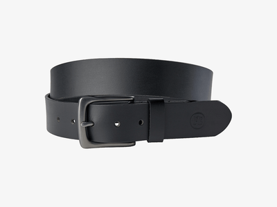 Engel Leren Riem 0101-2 Zwart