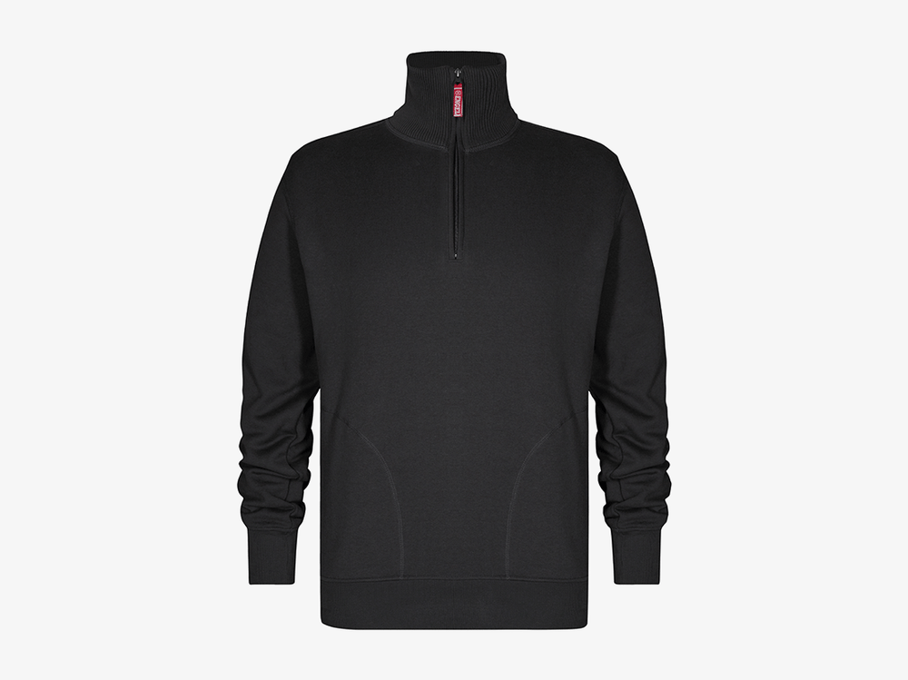 Engel-Standard-Sweatshirt-Met-Hoge-Kraag-8014-136-Antraciet