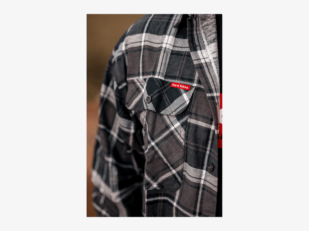 Hard-Yakka-Core-Flannel-Shirt-Charcoal-3