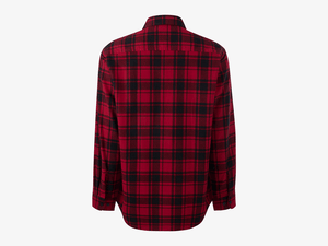 Hard Yakka Core LS Check Flannel Shirt Red