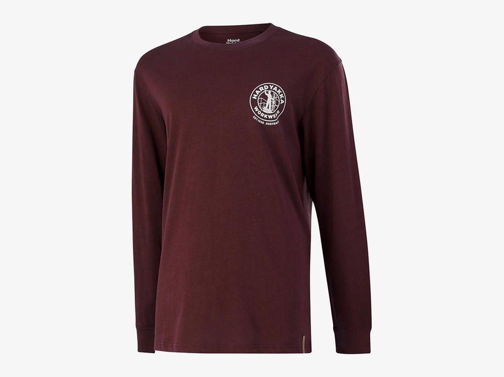 Hard-Yakka-Heritage-Icon-LS-Tee-Burgundy-2