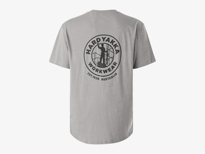 Hard Yakka Short Sleeve Heritage Icon Tee Grey