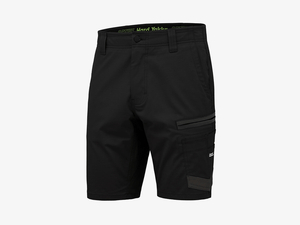 Hard Yakka Raptor Active Mid-Short Black