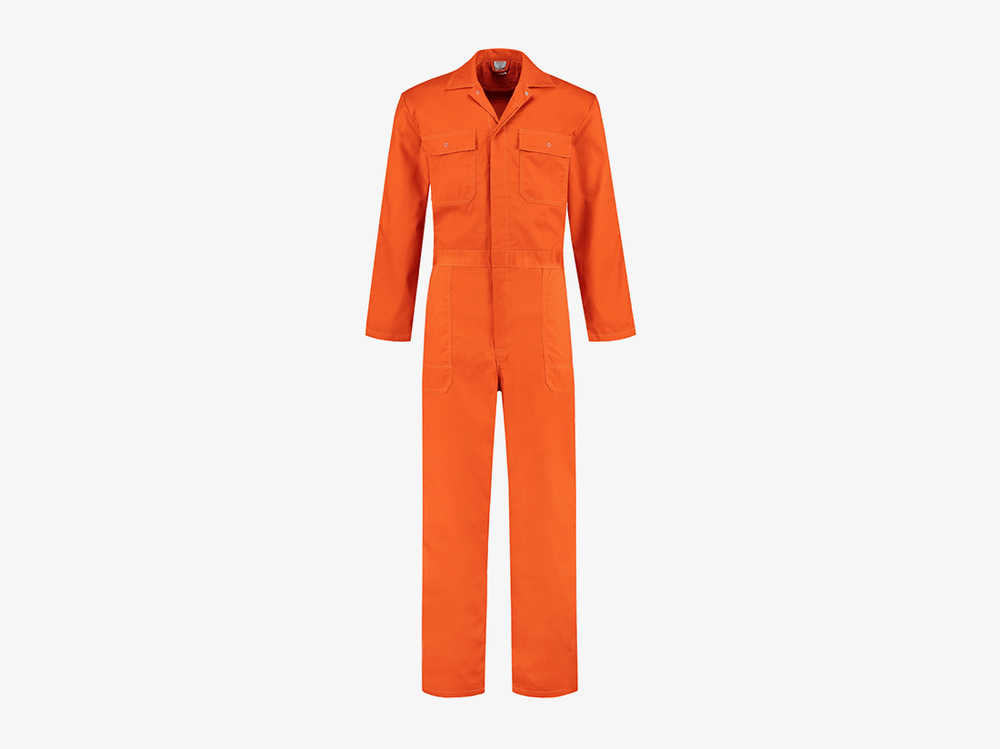 KleMa-Overall-100%katoen-Oranje