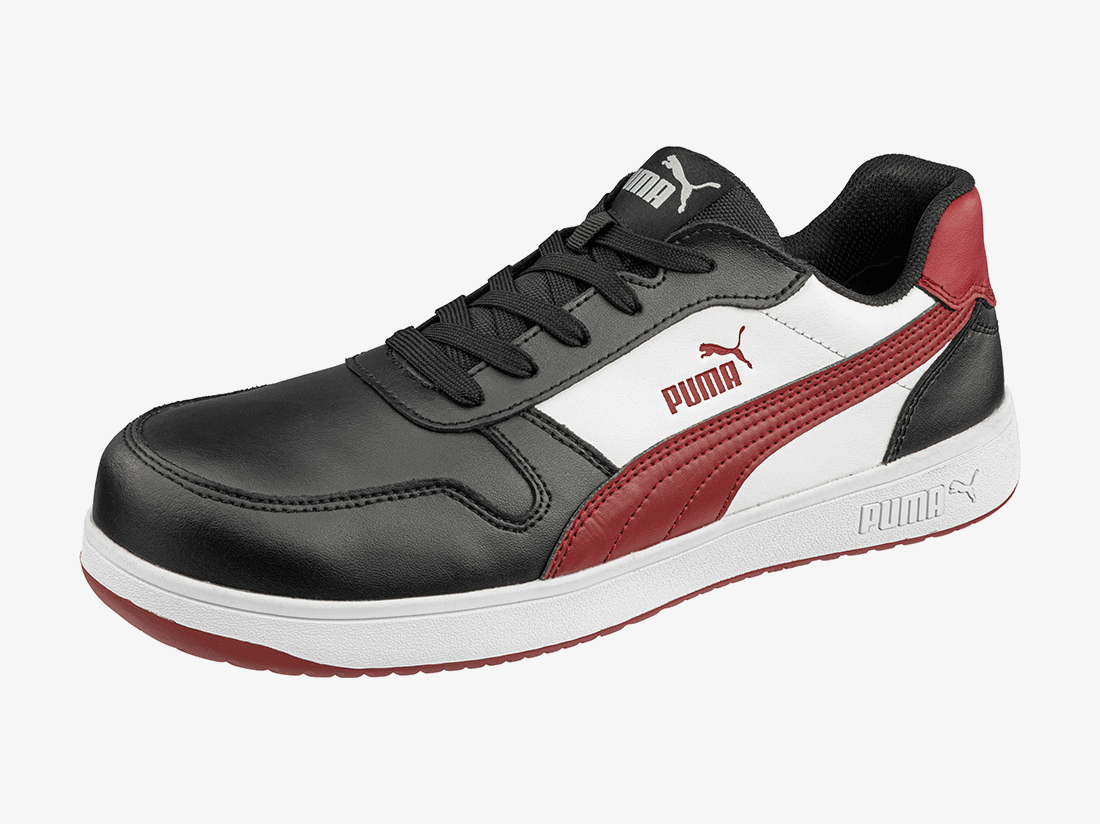 Puma 64.020.0 Frontcourt Black White Red Low S3L kopen? Bestel