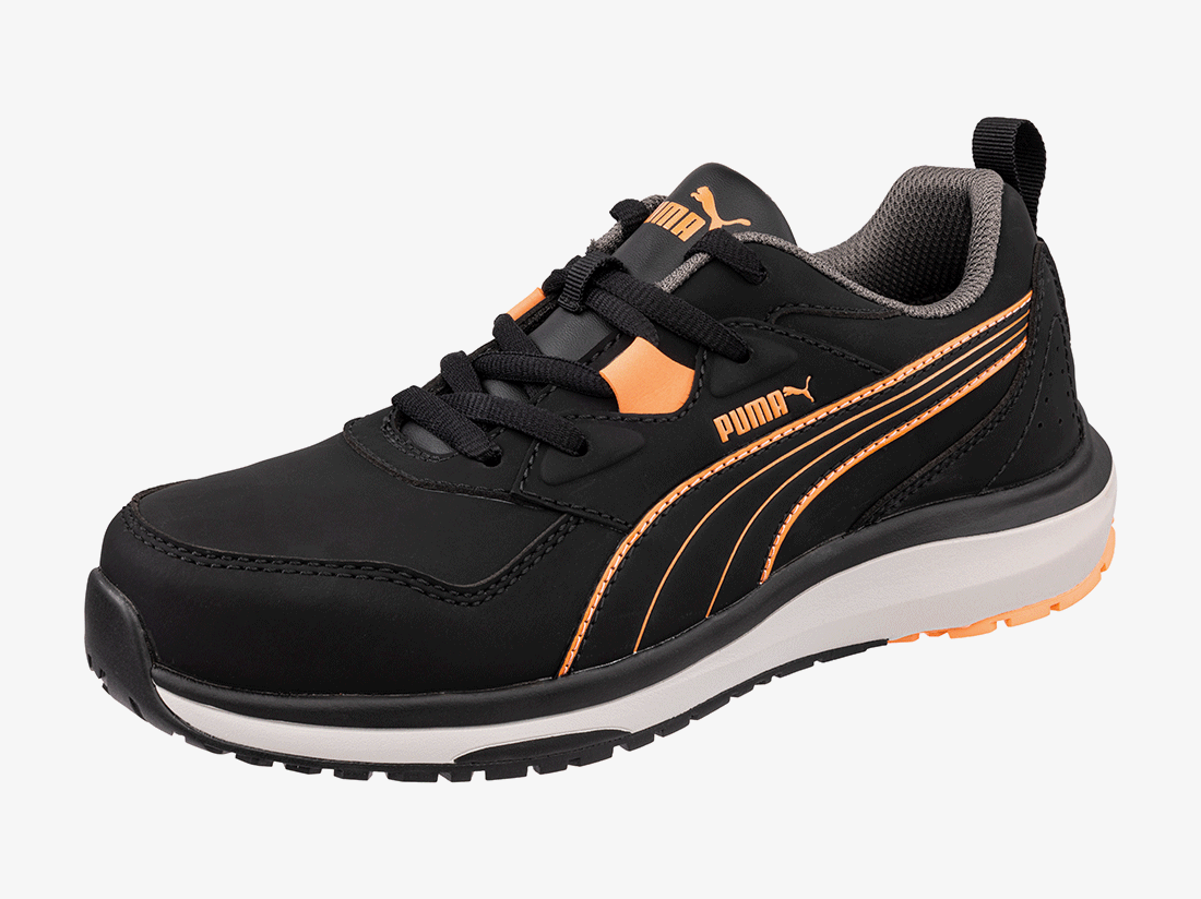 Puma 64.294.0 Stepper Black Peach Low S3S kopen? De