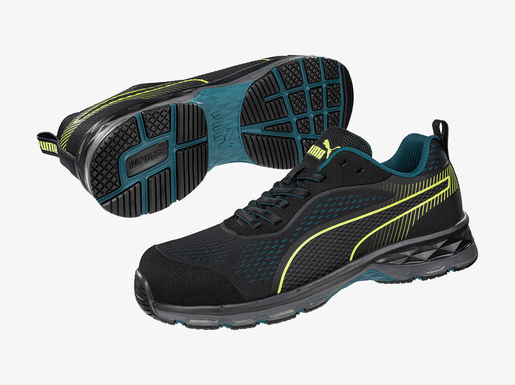 Puma 64.393.0 Fuse Knit Black Wns Low S1P