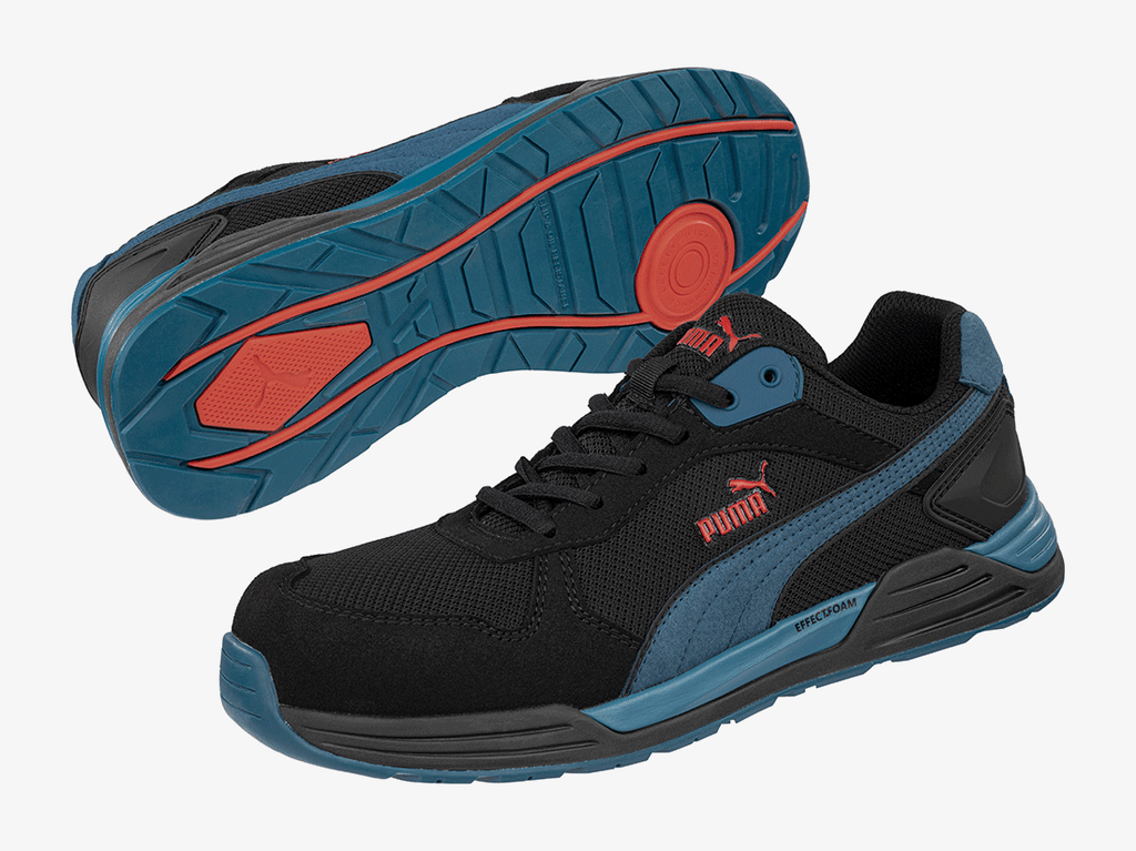 Puma 64.466.0 Frontside BLK/BLUE Low S1P