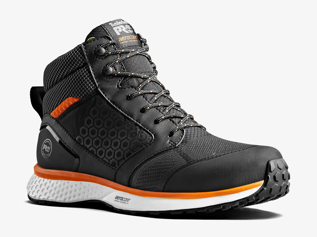 Timberland PRO® Reaxion Mid Black-Orange S3 werkschoen online